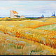 Example, Oil copy to order, Van Gogh, 'Wheat field' 60-50. Pictures. Zhanne Shepetova. Online shopping on My Livemaster.  Фото №2