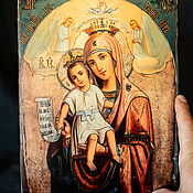 Картины и панно handmade. Livemaster - original item The Icon of the Mother of God 