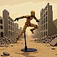 Робот конструктор — двигается всё, любая поза (игрушка, подарок). Шарнирная кукла. Не Икеа. Ярмарка Мастеров.  Фото №6