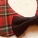  Removable tartan collar, Collars, Rostov-on-Don,  Фото №1