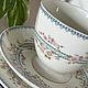 Винтаж: Coalport трио костяной фарфор April. Англия. Сервизы винтажные. сКЛАДъ. Ярмарка Мастеров.  Фото №5