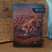 Phone case made of genuine leather