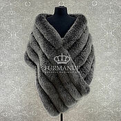 Аксессуары handmade. Livemaster - original item Fur stole made of natural arctic fox fur. Handmade.