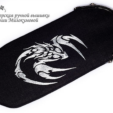 Сумки ручной работы. Ярмарка Мастеров - ручная работа Очечник: Скорпион. Handmade.