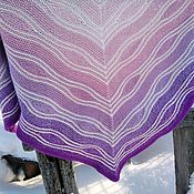 Аксессуары handmade. Livemaster - original item swallowtail shawl. Handmade.