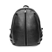 Сумки и аксессуары handmade. Livemaster - original item Backpack leather black Urban Fashion R41-111. Handmade.