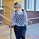 Блуза - сетка " Предчувствие любви ". Кофты-сетки. Наталья  Пуховая Мастерская (puhovyiy-master). Ярмарка Мастеров.  Фото №14