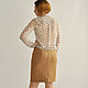 Order Skirt made of suede, knit. Skirt Priority (yubkizakaz). Livemaster. . Skirts Фото №3
