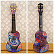 Заказать Укулеле " Космос" гавайская гитара. Guitar & Ukulele art Studio. Ярмарка Мастеров. . Укулеле (гавайская гитара) Фото №3