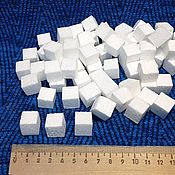 Материалы для творчества handmade. Livemaster - original item Cubes 1.5 cm (50 pieces) of foam. Handmade.