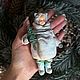 Ватная игрушка Девочка с ёлкой, Елочные игрушки, Воронеж,  Фото №1