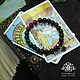 Garnet bracelet 'Happy Love'. Bead bracelet. Handiwork decorations. Online shopping on My Livemaster.  Фото №2