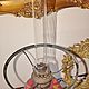 Kerosene table lamp.Majolica. Vintage interior. Imperia. My Livemaster. Фото №4