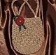 Handbags made of jute with a variety of decor. Classic Bag. Ekostil. Online shopping on My Livemaster.  Фото №2
