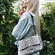 Сумка Санта Фе из кожи питона. Классическая сумка. EXOTIQUE LUXURY PYTHON. Интернет-магазин Ярмарка Мастеров.  Фото №2