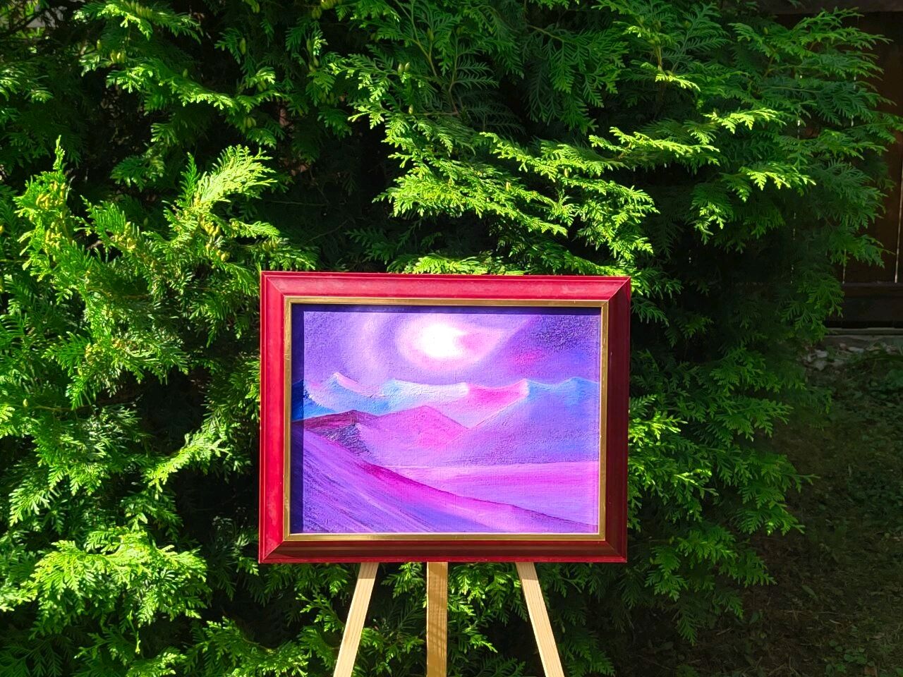 Картина маслом \"Глетчер\" в интернет-магазине на Ярмарке Мастеров ...