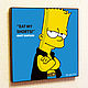 Picture Poster Pop Art by Bart Simpson, Pictures, Moscow,  Фото №1