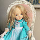Alice in Wonderland, an artdoll collectible textile doll, Dolls, Sochi,  Фото №1