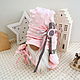 Order Pink plush Gnome interior toy, as a housewarming gift. CozyGnomes. Livemaster. . Stuffed Toys Фото №3