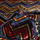 Бархат деворе дизайн Missoni. Ткани. Итальянские ткани  vip_tkani_italia. Ярмарка Мастеров.  Фото №4