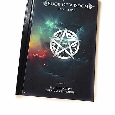 Материалы для творчества ручной работы. Ярмарка Мастеров - ручная работа Book of Wisdom Harry B. Joseph (анг) тв. переплет. Handmade.