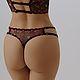 Комплект нижнего белья. Из вышивки на сетке. Комплекты белья. Natali Lingerie / Нижнее бельё ручной работы!. Ярмарка Мастеров.  Фото №5
