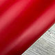 -50% Paquito Red (2,5-2,7 мм), цв. Красный, натуральная кожа. Кожа. Prima Pelle (Марина). Ярмарка Мастеров.  Фото №4