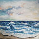 Sea oil painting, Pictures, Moscow,  Фото №1