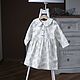 Order Linen dress for a girl Yesenia with a floral print. molinialife. Livemaster. . Childrens Dress Фото №3