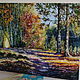 Picture:' Autumn melody ' 50-70 oil. Pictures. OMA-EVA. Online shopping on My Livemaster.  Фото №2