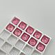 Кристаллы Premium-класса Light Rose 8x8 mm. Кристаллы. Шкатулка. Ярмарка Мастеров.  Фото №4