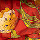 Silk shawl 'Autumn constellation', crepe de chine, batik. Shawls1. ArtBeklov. My Livemaster. Фото №5