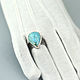 Ring with chrysocolla. Silver. Rings. Author Jewelry from natural stones. My Livemaster. Фото №5