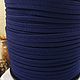 1 m suede cord (isc.) 3 mm dark blue (5347), Cords, Voronezh,  Фото №1