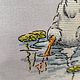 Order Picture embroidered with a cross of a goose priest. Embroidery by Alena. Livemaster. . Pictures Фото №3