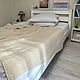 Knitted plaid Scandinavian style minimalism, Bedspreads, Yartsevo,  Фото №1