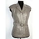 vests: Women's leather vest, Vests, Pushkino,  Фото №1