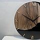 Часы настенные. Часы классические. ELM_woodstudio (мебель и декор). Ярмарка Мастеров.  Фото №4