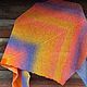 Shawl Southern evening asymmetric shawl cape on shoulders. Shawls. Bright Shawls by BorchankaZL. Online shopping on My Livemaster.  Фото №2