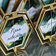 Order  ' Malachite' seating cards. Evrica (Evrica). Livemaster. . Card Фото №3