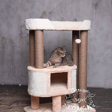Когтеточка-лежанка картонная для кошек