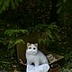 Кот экзот Яхонт,  валяна скульптура из шерсти. Войлочная игрушка. Елена Карагодина (helen-rus). Ярмарка Мастеров.  Фото №5