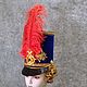 Stage shako 'Blue', Carnival Hats, St. Petersburg,  Фото №1