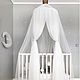 Балдахин "White". Балдахин для кроватки. BabyRoomSleep. Ярмарка Мастеров.  Фото №5