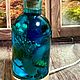 Заказать Ночник из эпоксидной смолы в виде бутылочки, голубой. Annajoyart. Ярмарка Мастеров. . Ночники Фото №3