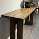 Консоль из массива дуба. Столы. Arthur_woodworker. Ярмарка Мастеров.  Фото №4