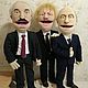 Владимир Путин. Портретная кукла для  muppets show, на заказ. Кукольный театр. ТМ ЯмастеR, Алёна Князева (yamasster). Ярмарка Мастеров.  Фото №5