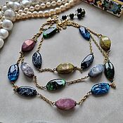 Винтаж handmade. Livemaster - original item Hattie Sagpedie necklace, American vintage. Handmade.