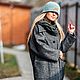 Knitted panama - turquoise melange color. Hats1. Olga Lado. My Livemaster. Фото №5