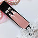Серьги - кисти "Light pink". Серьги-кисти. ByMariaMaria. Ярмарка Мастеров.  Фото №4